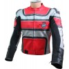MV Agusta Red Silver Black Armoured Motorcycle Jacket